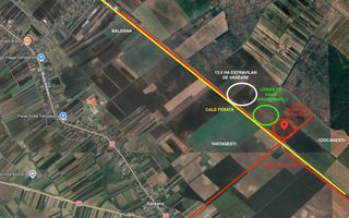 Teren intravilan arabil | Tartasesti | Baldana | Db 6,6 ha - Poză 1