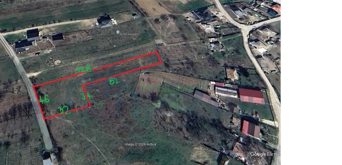 Teren intravilan de vânzare în Tomesti, 3000 mp, cu utilități, 35 euro/mp - Poză 1