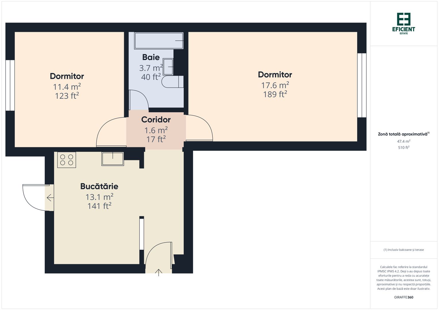 Apartament cu 2 camere în zona Calea Aradului – Timișoara - Poză 14