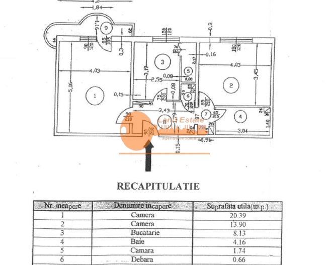 2 camere in zona Rahova-Petre Ispirescu - Schiță 14
