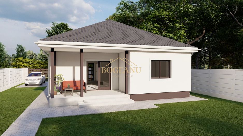 BG124-Teren cu Aut.Constr Proiect Casa parter 614 mp - Poză 7