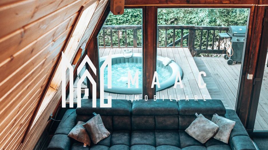 Cabana A Frame | 90 MPU | Teren 1000mp | Tocile - Poză 6