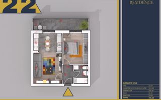 Apartament 2 cam,Finalizat, Direct Dez , Comision 0, Metrou 12 min - Poză 3