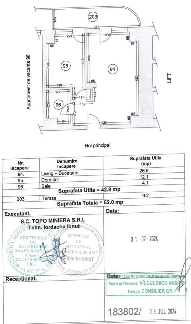 2 camere–ALEZZI ODYSSEY-MAMAIA NORD | parcare inclusa, mobilat, utilat - Poză 18