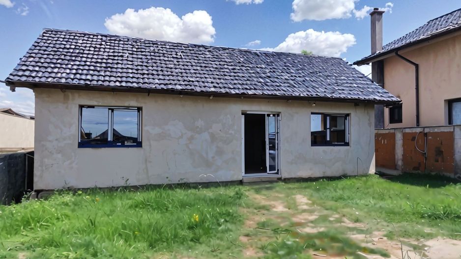 Casa parter 2 dormitoare, in Comuna Sanmartin, acces auto - VANZARE - Poză 4
