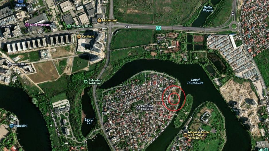 TEREN CONSTRUCTIE CASA ZONA TEI - LAC PLUMBUITA - Poză 2