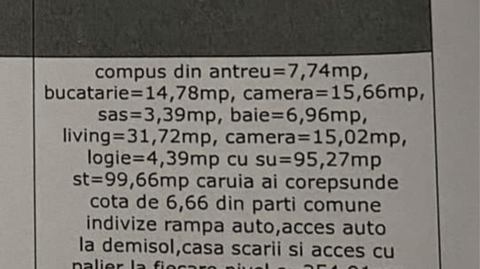 Apartament 3 camere Strada Rodnei - Poză 3