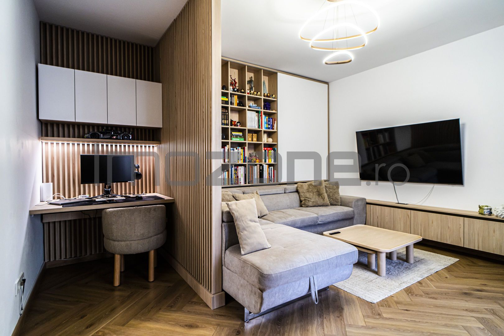 Plaza Mall, 2 camere, decomandat, 60 mp, etaj 2, mobilat, parcare subsol, boxa - Poză 4