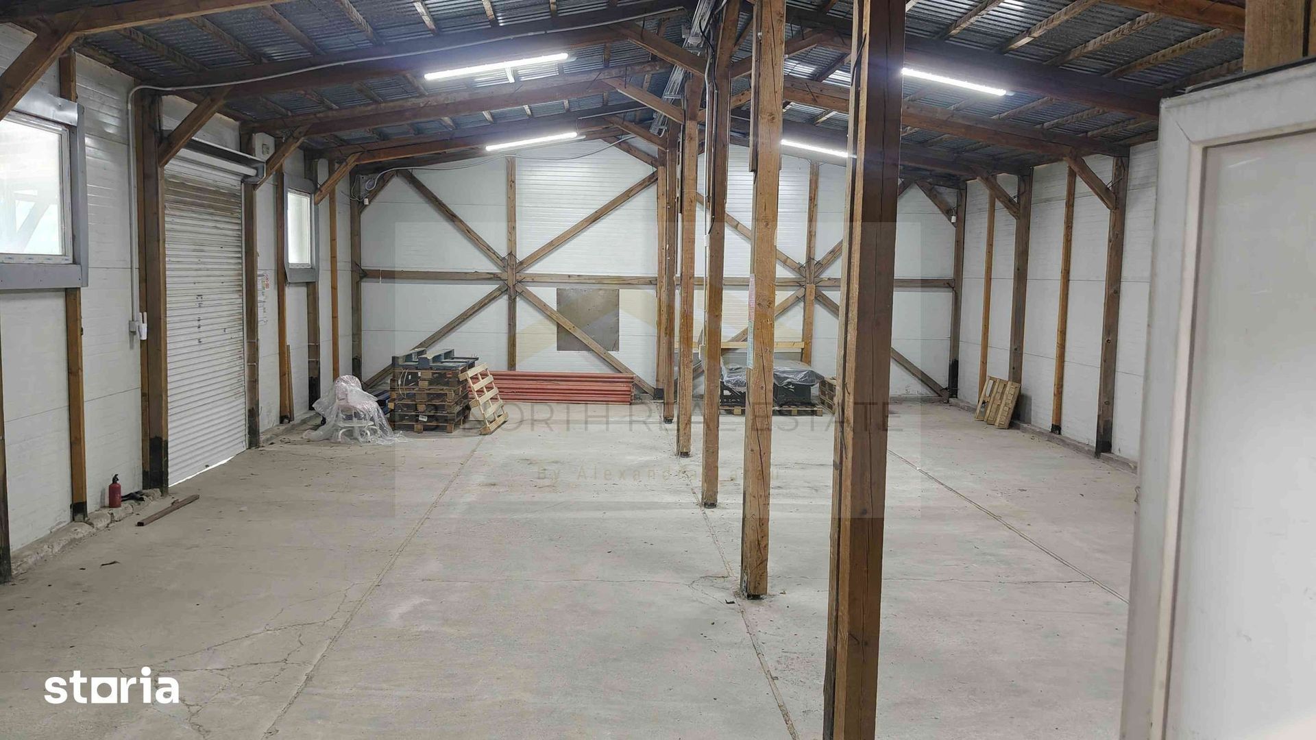 Hală industrială cu birouri de închiriat | Popești-Leordeni | 542 mp | Rampă - Poză 9