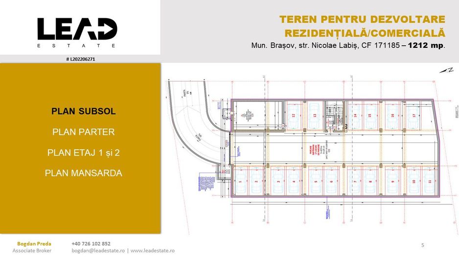 OPORTUNITATE INVESTITIE TEREN LOCUINTE COLECTIVE si SPATII COMERCIALE - Poză 5