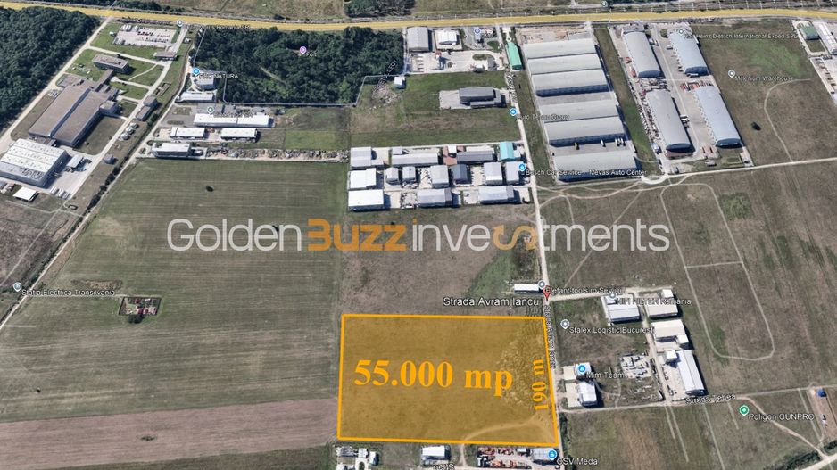 Teren logistic - Otopeni - Str. Avram Iancu - Parcelabil - Schiță 4