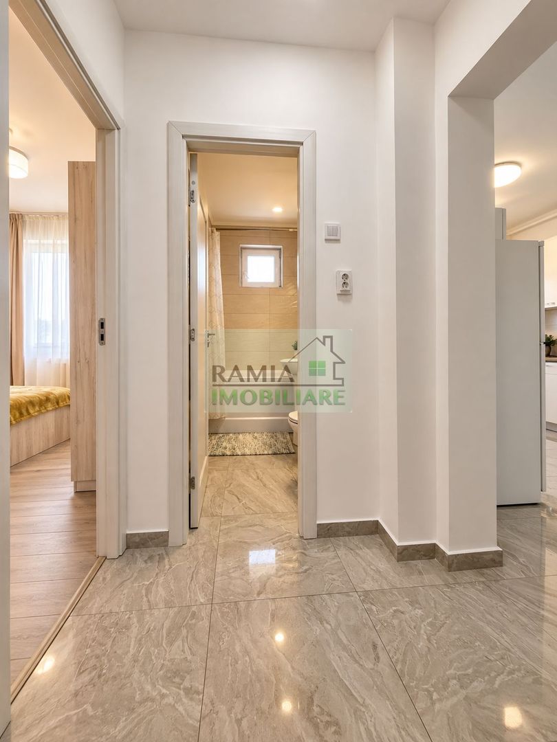 Apartament 2 camere complet renovat Bd. Vlahuță, panoramă spre Tâmpa - Poză 6