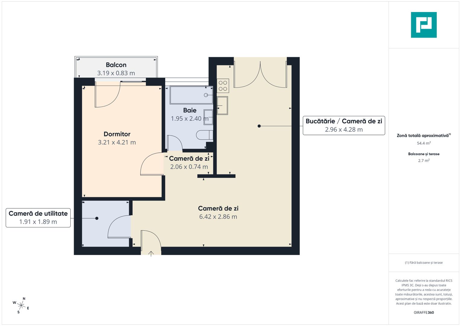 Apartament 2023, etaj 1, Oncea, complet mobilat - Poză 10