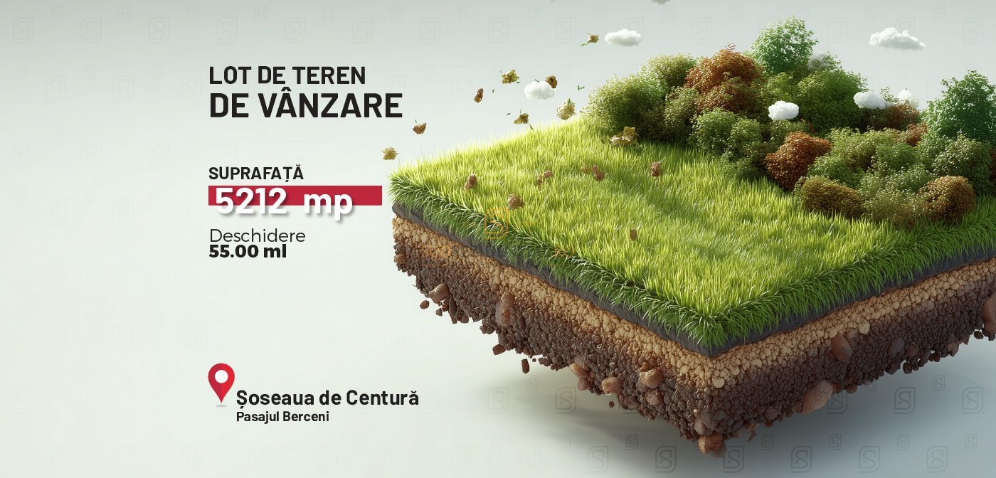 Teren Popesti-Leordeni  - Soseaua de centura  5212 mp cu deschidere 55 ml - Poză 1