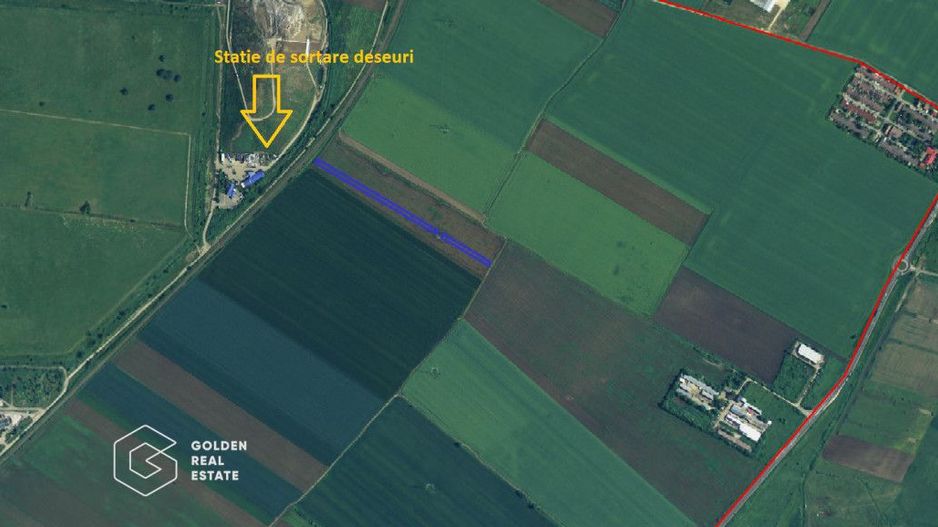 Teren arabil in zona statiei de sortare deseuri, Arad - Poză 1