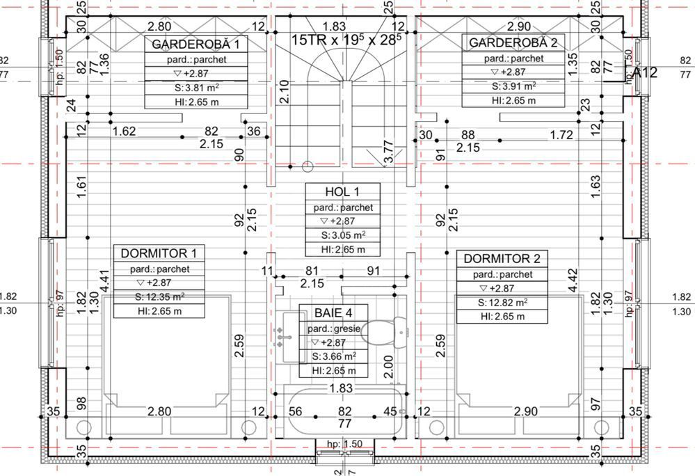 🏡 Case tip triplex de vânzare | 110 mp | Garaj | 126.000 € - Poză 7