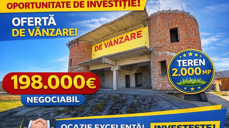 Clădire D+P+1E – ideală pentru hotel, clinică, birouri sau apartamente! - Poză 1
