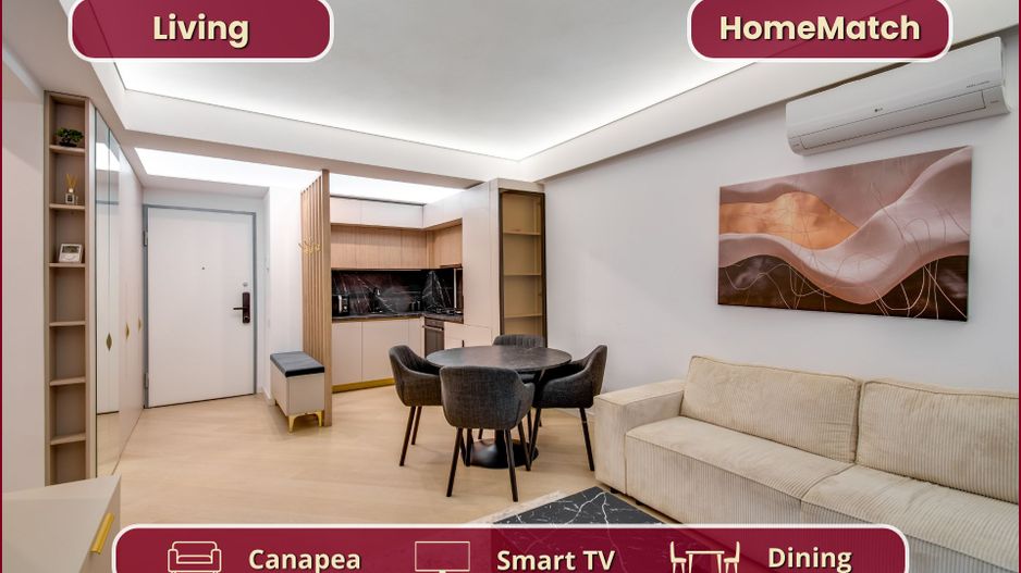 Cortina North || 2 camere || Parcare subterană || Comision 0% - Poză 4