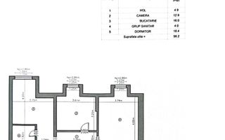 Apartament cu 2 camere | Finisaje moderne | Zona străzii Emil Racoviță - Poză 14