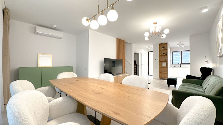 For Rent I 5 rooms TownhouseI Pipera I Gated Community - Poză 3