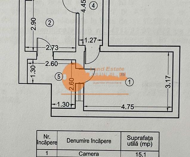Garsonieră premium | Plaza România - Schiță 23