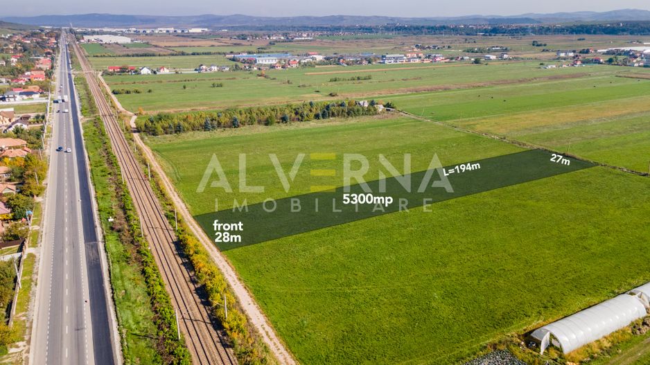 COMISION 0% - Teren intravilan - 5300mp - DN1C - Jucu de Mijloc - Poză 1