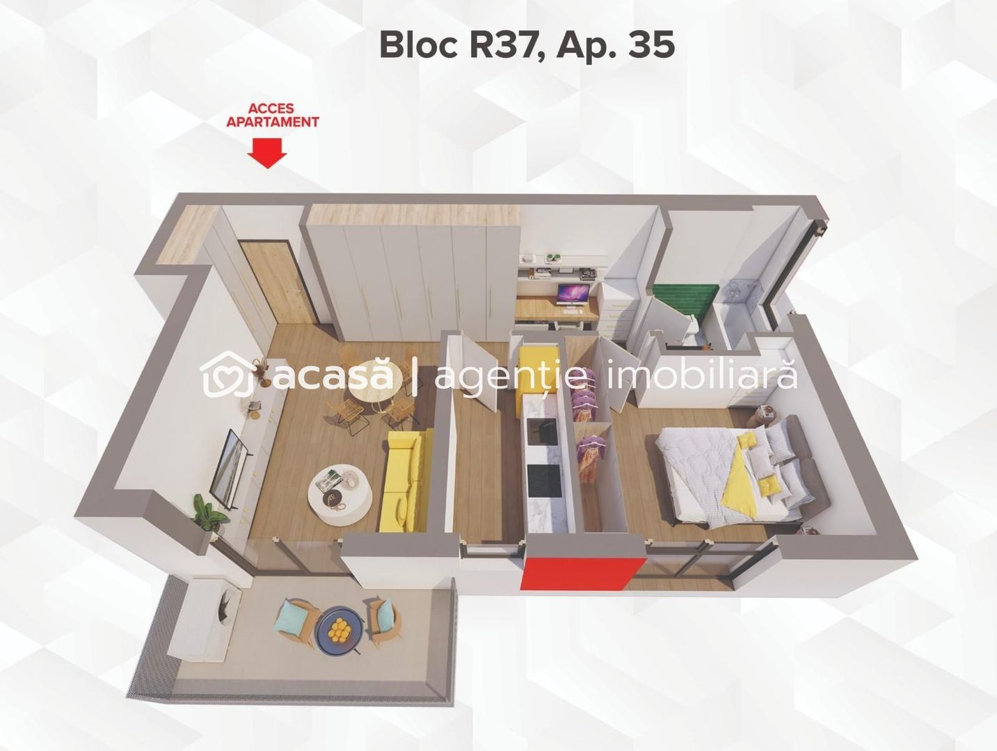 Ultimele 3 apartamente libere in R37 - Ared City - AFI Arad - Poză 6