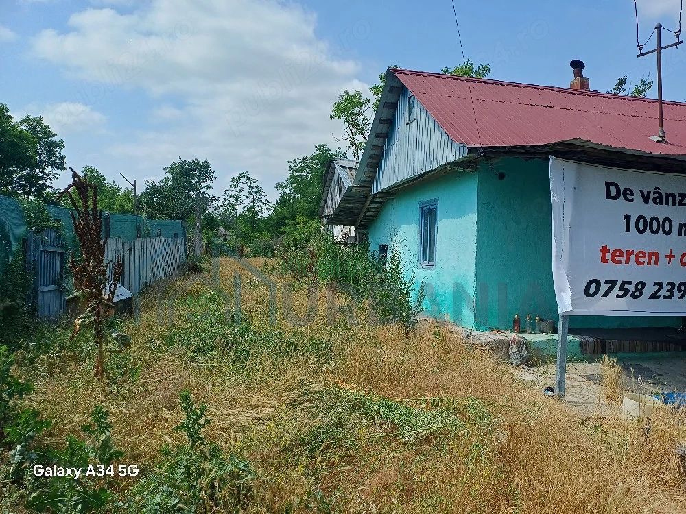 Teren intravilan 1067 mp cu casă și anexe – Grozești - Poză 2