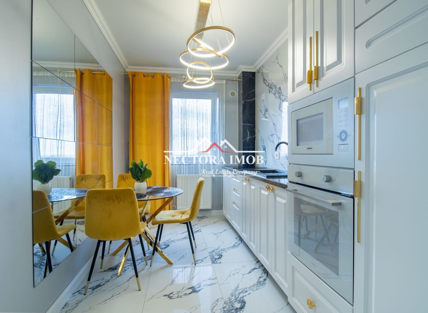 NECTORA IMOB-Apartament 2 camere,Prima Onestilor,54 mp,Mobilat/Utilat - Poză 3