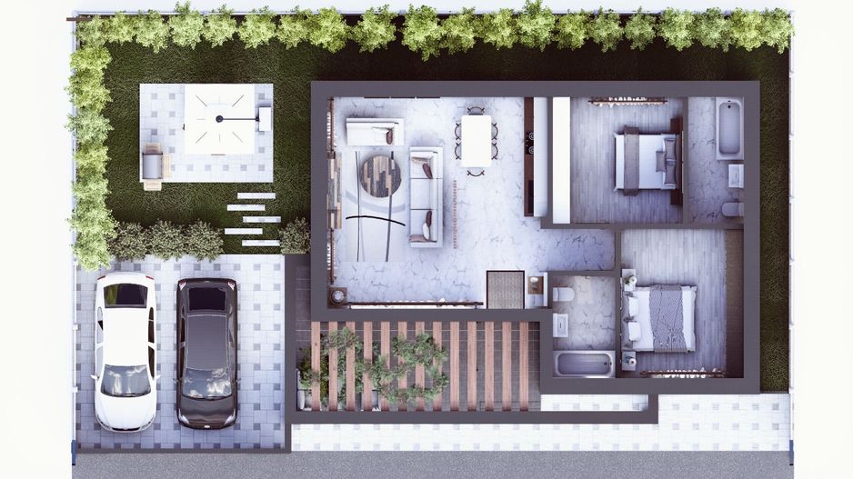 ANSAMBLU CASE INDIVIDUALE, RATE LA DEZVOLTATOR PE 2 ANI, COMISION 0% - Poză 5