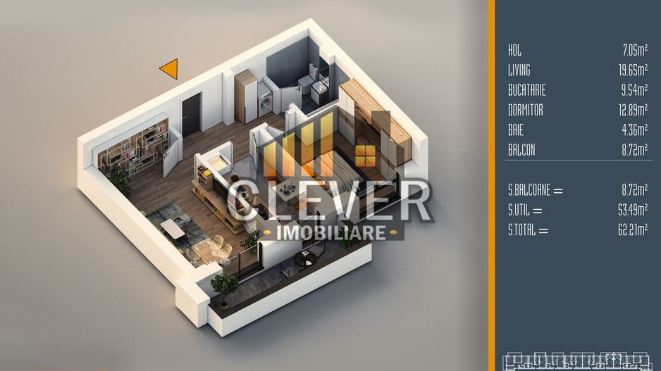 Apartament 2 Camere Decomandate Theodor Pallady Metrou Teclu - Poză 2