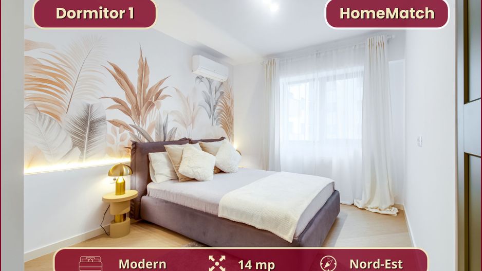 Cortina North || 2 Dormitoare || Amenajat premium || Comision 0% - Poză 6