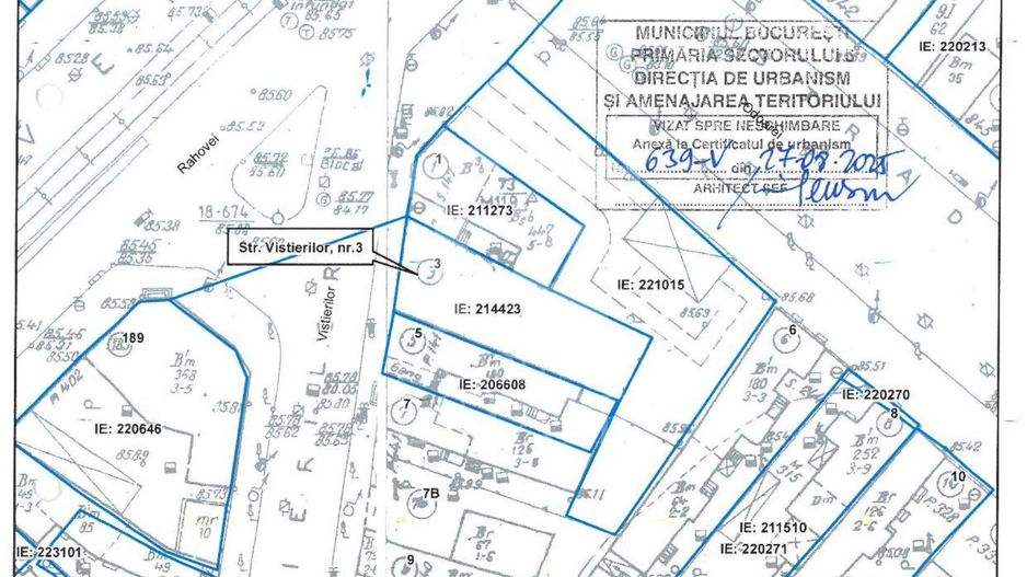 Rahova Piata Chirigiu, str. Vistierilor nr. 3, teren 220 mp de vanzare - Poză 16