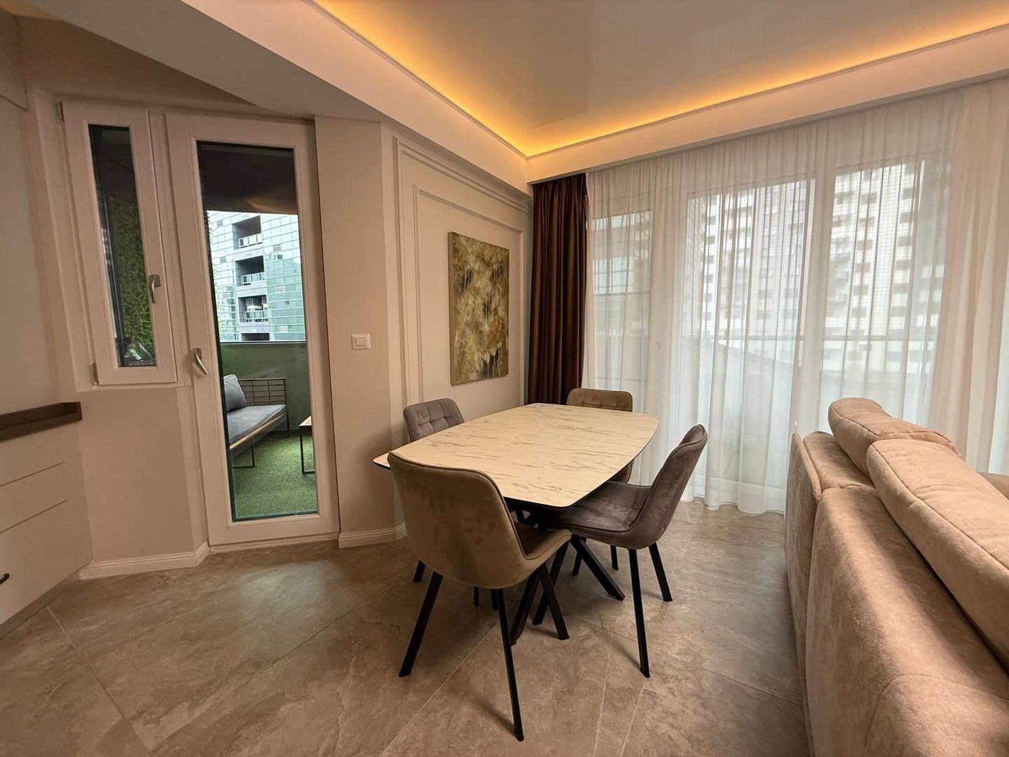 Apartament modern 2 camere, terasă 17 mp, parcare | Ambiance Pipera - Poză 5