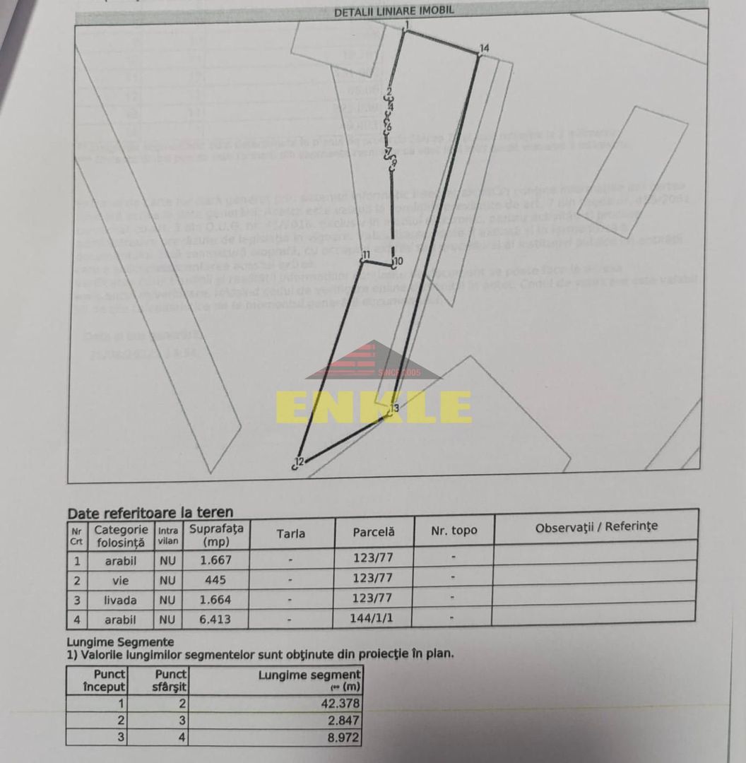 Teren de vânzare – Cristești - Poză 1