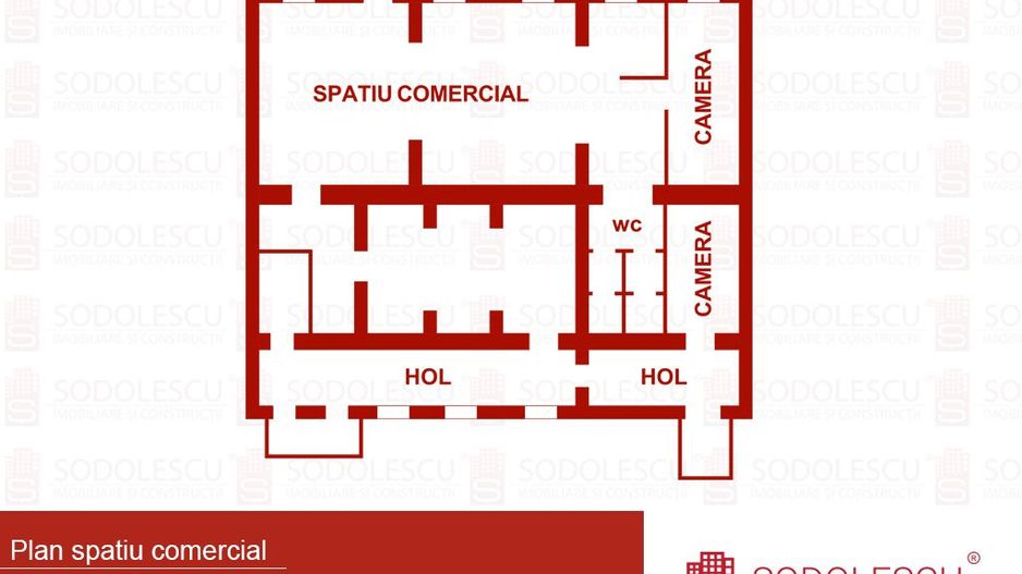 Spațiu comercial 170 mp de vânzare - Schiță 12