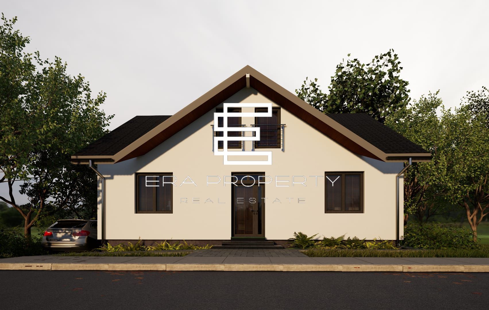 Casa individuala -pivnita-teren 350 mp- priveliste superba - Poză 4