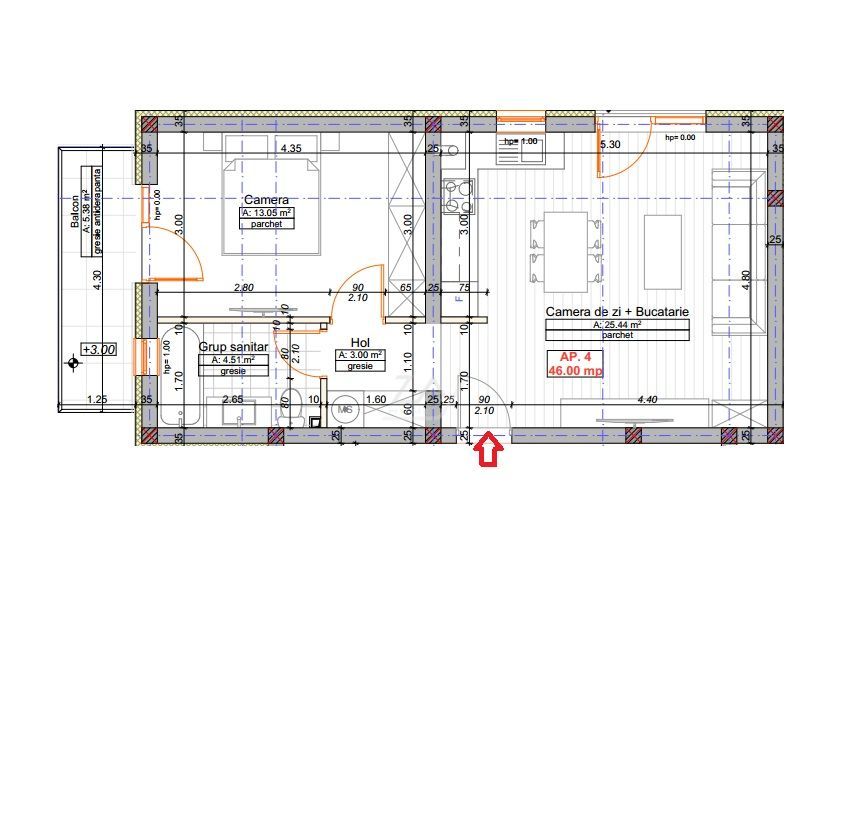 Comision 0! Bloc tip vila cu PISCINA. Etaj 1. Mobilat si utilat. - Poză 11