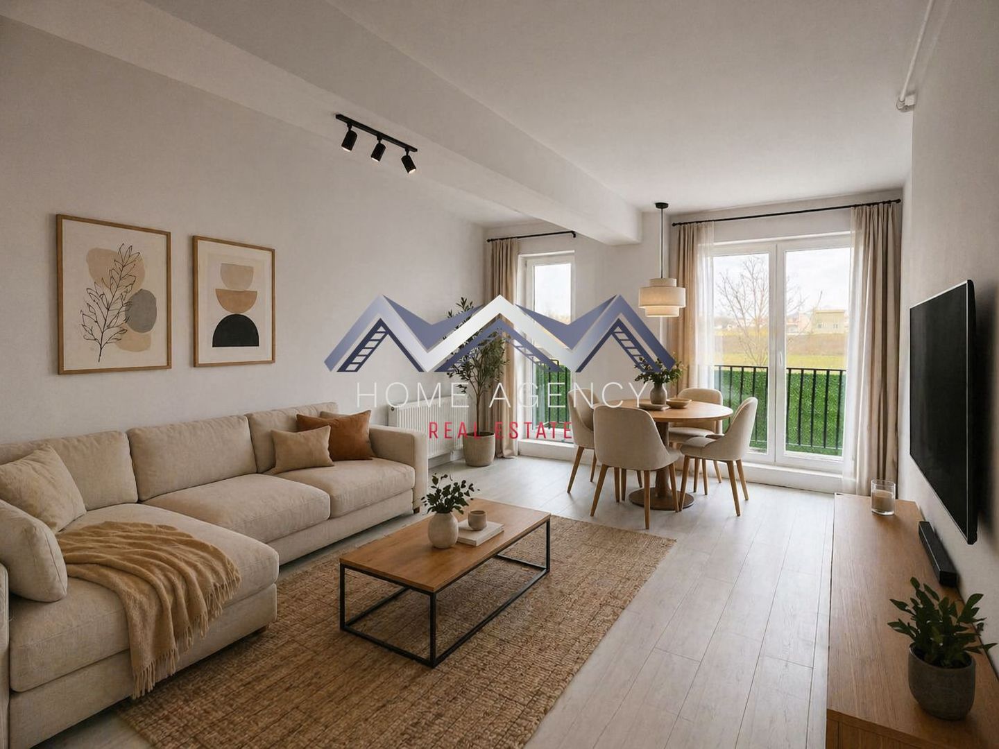 Apartament 2 camere Otopeni - bucătărie retrasă, parcare | preț final - Poză 1
