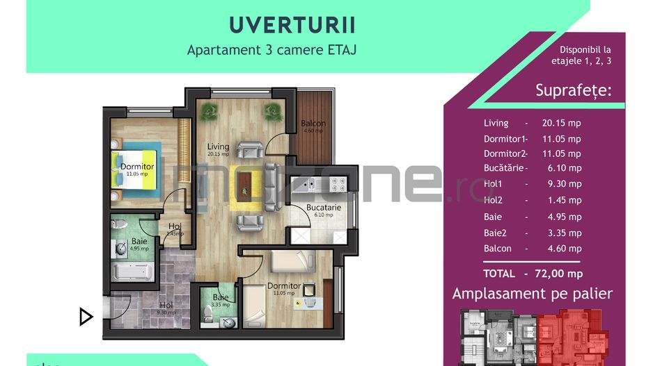 WestPoint Residence - Uverturii - Poză 15