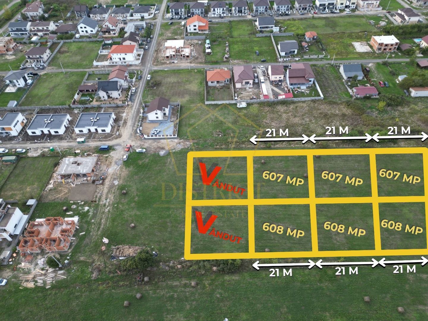 Parcele de teren cu suprafete de 600mp | Kaufland | Mosnita Noua - Poză 1