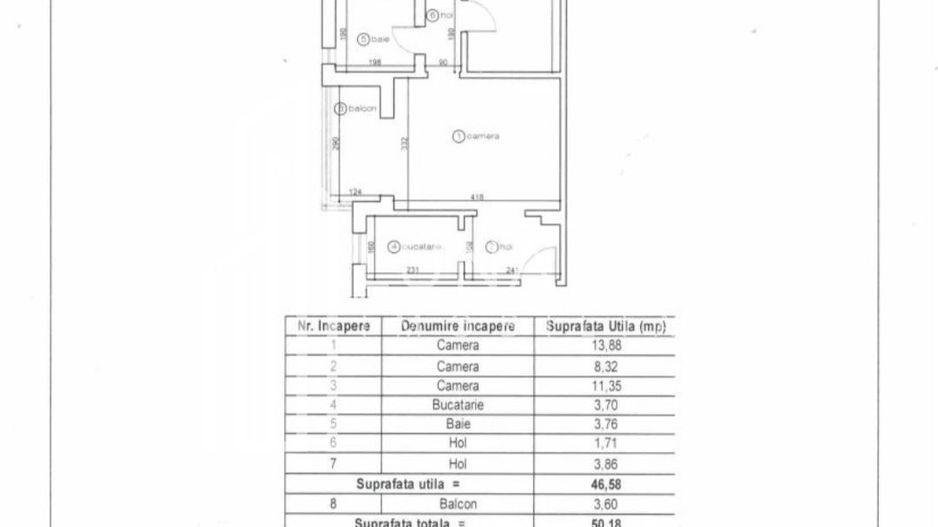 Apartament 3 camere, complet mobilat și utilat – Zona ITC, Brașov - Poză 20
