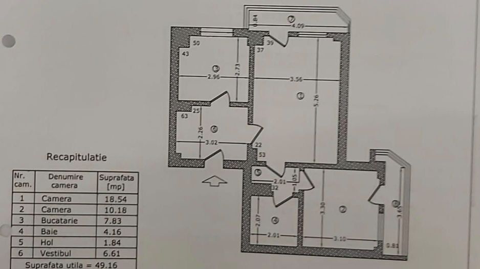 Apartament mobilat-utilat complet // metrou Obor // doua balcoane - Poză 4