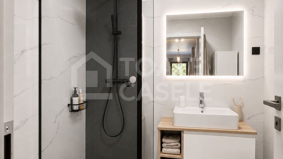 Apartament 3 camere, mobilat, utilat,  Ansamblul Luminia - Europa - Poză 8