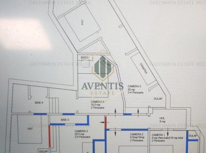 4 camere cu potential pentru Airbnb, centrala proprie, Rosetti Universitate - Poză 23