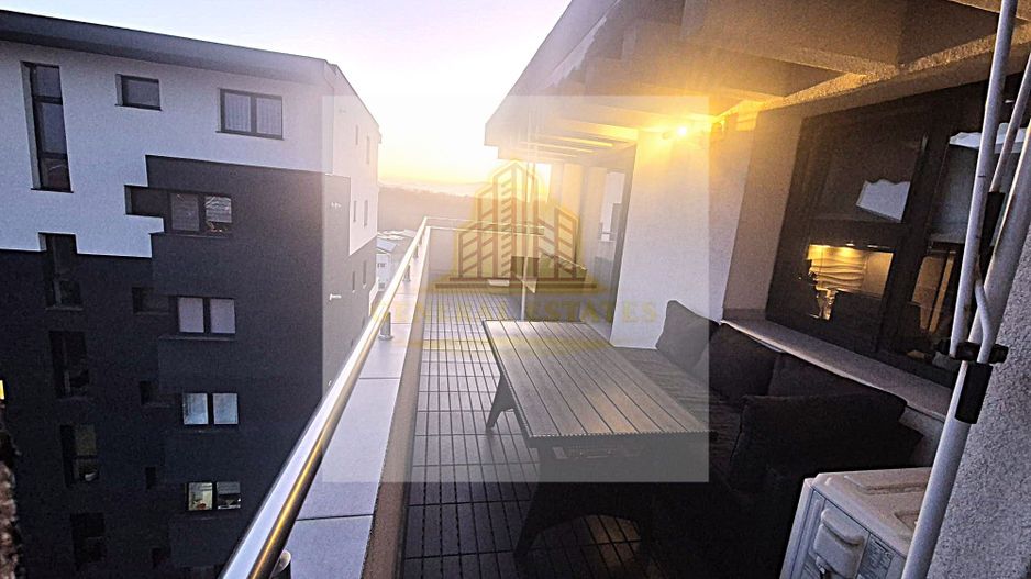 Apartament modern 2 camere, Brasov, Tractorul cu terasă panoramica - Poză 20