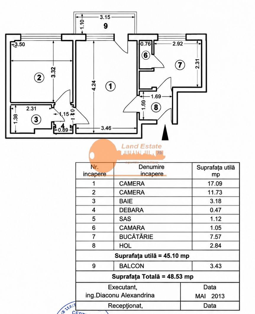 Apartament cu 2 camere zona Giurgiului - Poză 6