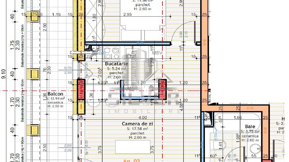 Apartamente 2 - 3 camere finisate in Floresti, zona Somesului - Poză 4