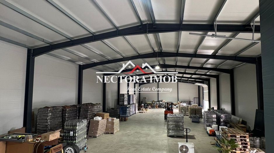 NECTORA IMOB-Hala industriala NOUA 2025, 590 mp util + 3000 mp teren - Poză 1