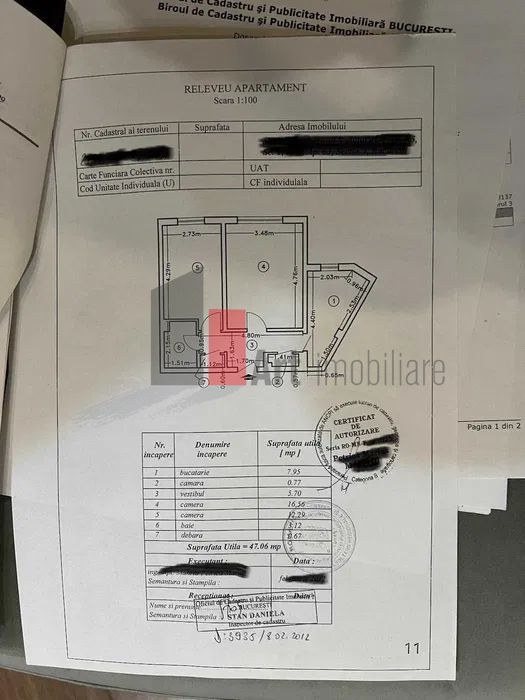 Apartament 2 camere, decomandat, Barajul Sadului, 5 minute față de stația Titan - Poză 7